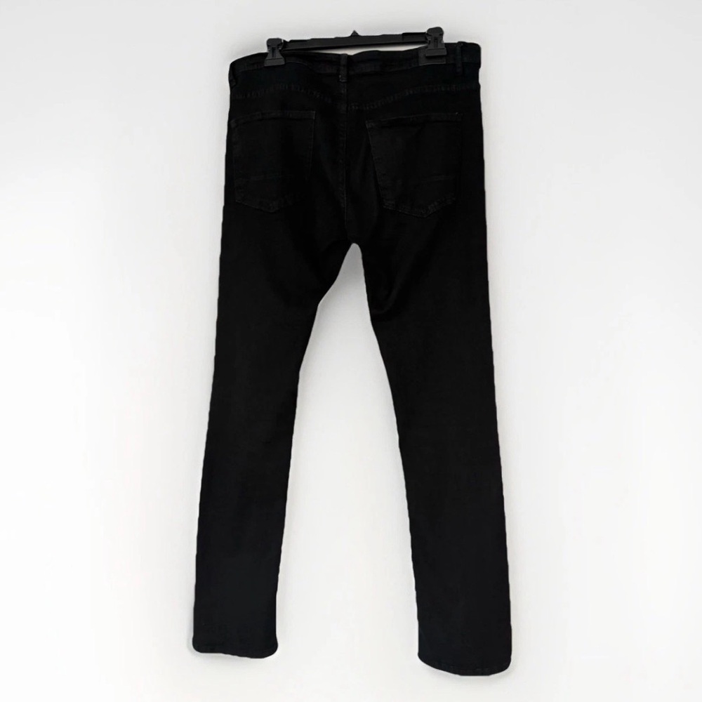 Truth Substance Stylish Black Skinny Jeans for Men 32/32 - Picture 3 of 16